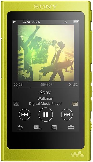 Amazon Com Sony Walkman Una Serie Nw A35hn 16 Gb Auriculares Aislantes De Ruido Mdr Nw750 N Incluido Cal Amarillo Electronics