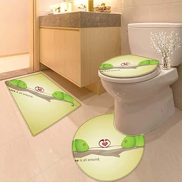 Amazon Com Printsonne Cushion Non Slip Toilet Mat Little Tree