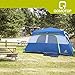 QT QOMOTOP 8 Person Instant Cabin Tent, 60 Seconds Easy Set Up, Tents for Camping Waterproof，Provide Top Rainfly, Caming Tent Advanced Venting Design