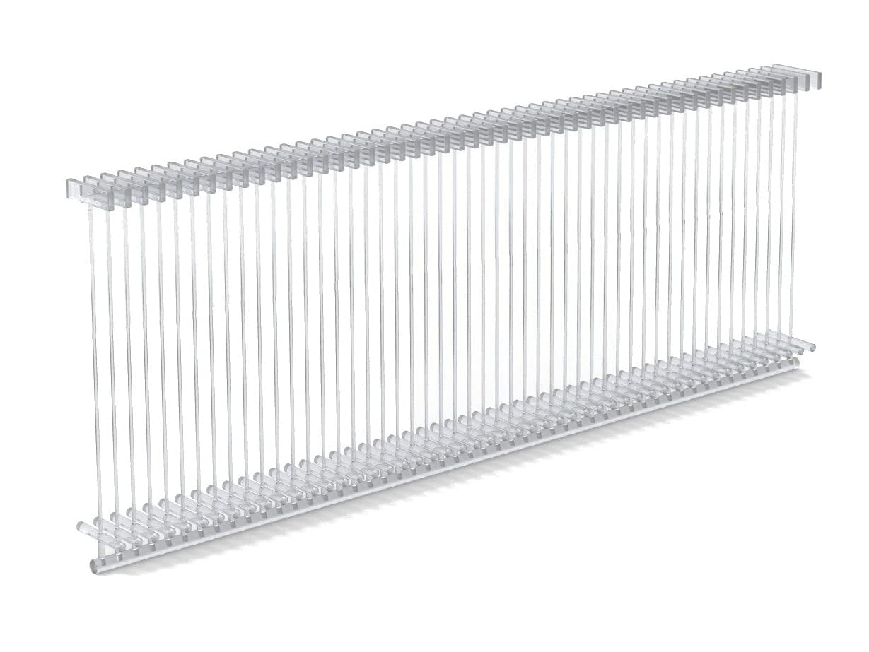 DEWIN 5000 Pcs Standard Tagging Attachments, 50mm 2" Plastic Toggles Garment Tag Gun Barbs for Clothing Price Label Tagger