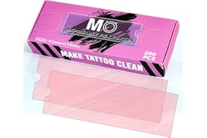 MO MOLONG Tattoo Machine Covers 200pcs Tattoo Pen Covers 7 x 2.4inch Disposable Tattoo Pen Machine Bags Professional Tattoo Supplies and Accessories (PINK)