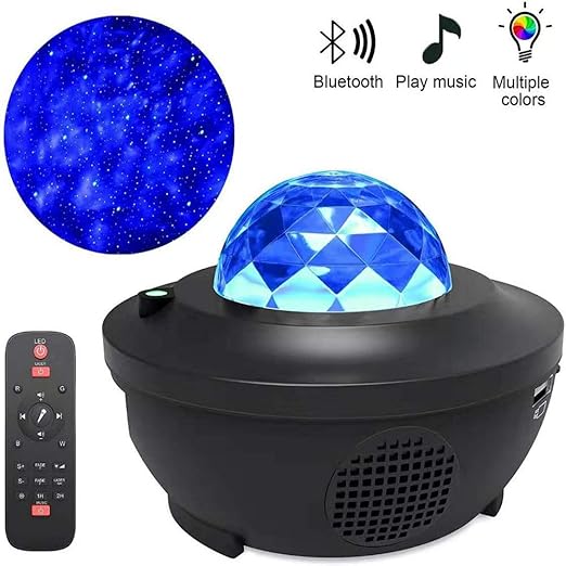 Star Night Light para niños, Ocean Wave Proyector Light Sky Music ...