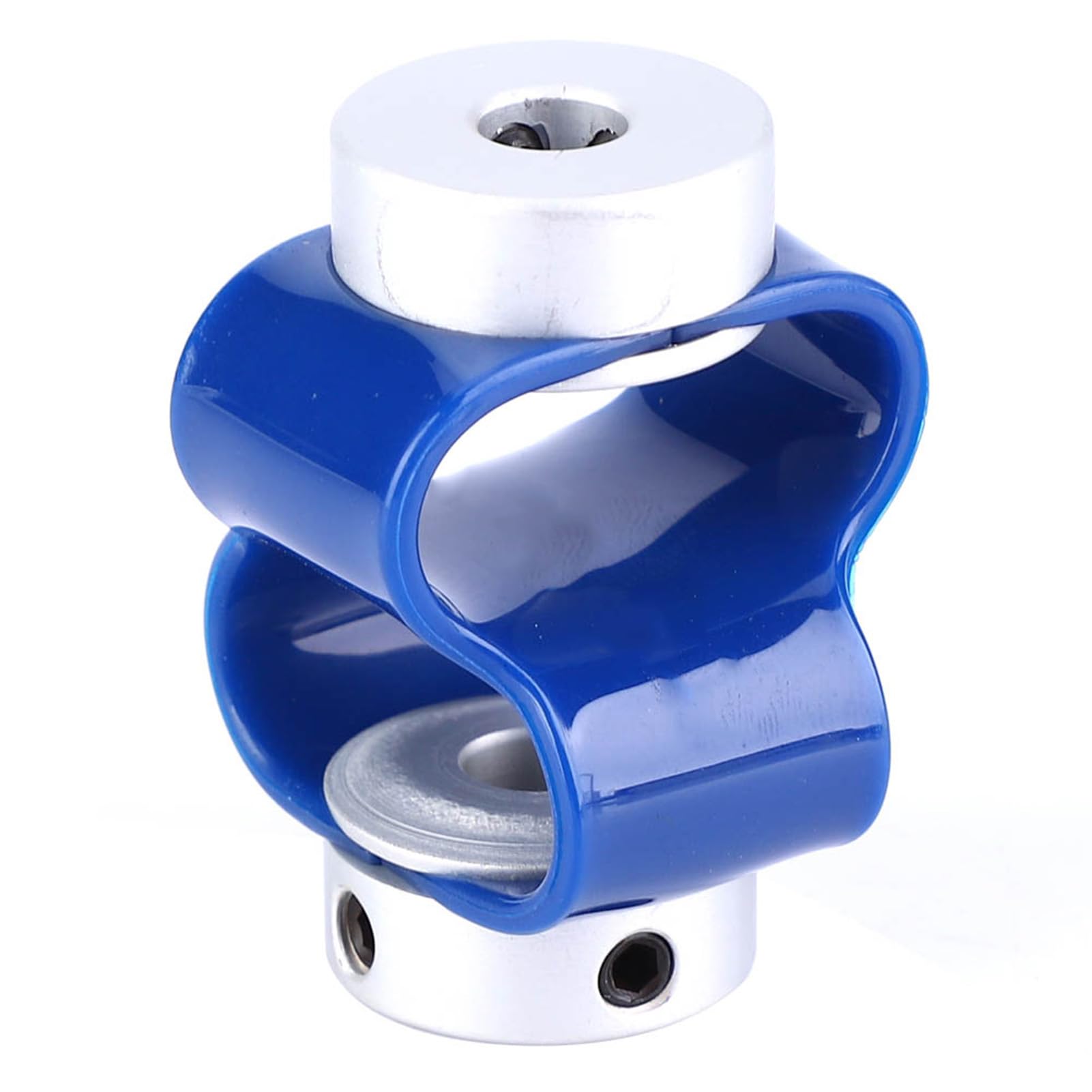 Garosa Flexible Shaft Coupler 6x6mm, 37mm Length, Glass Fibre Material, 8 Font Design, for Industrial Motor and Encoder Applications