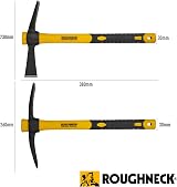 Roughneck 2 Piece Micro Pick & Cutter Mattock Set 380mm 15in ROU64015 view 2
