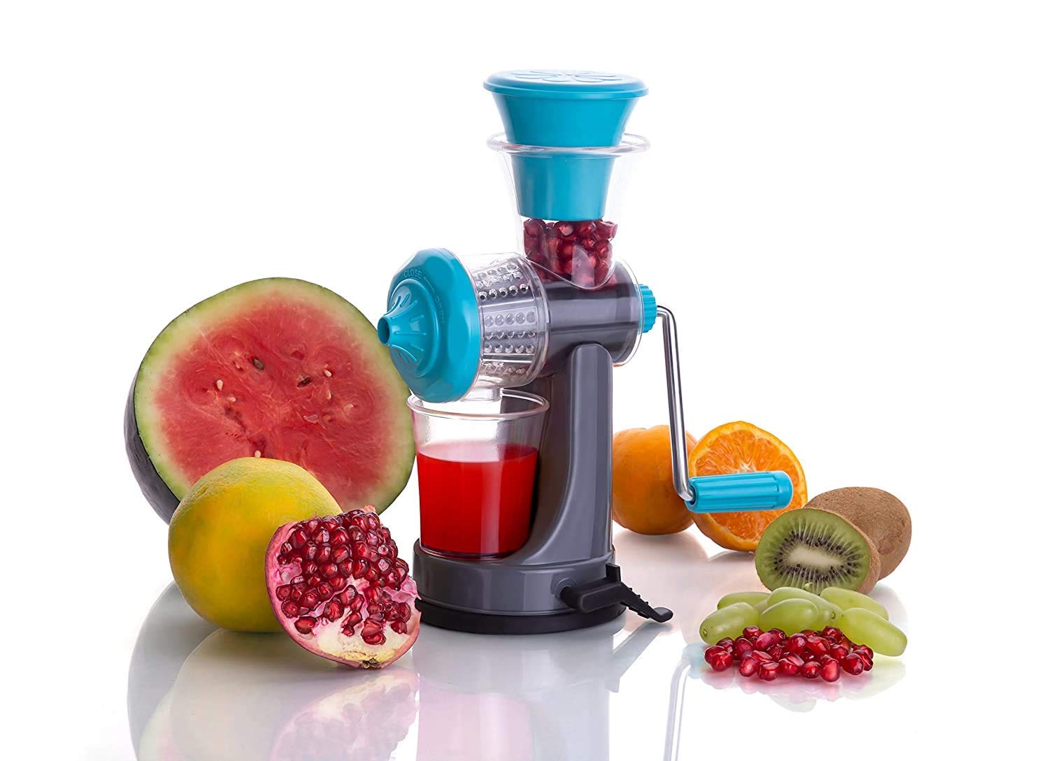 Buy Micro divine Plastic Mini Hand juicer Fruit And Vegetable Manual