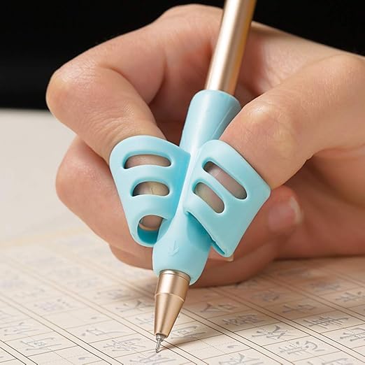 Pencil Grips, Queta 6PCS Pencil Grips Tool Silicone Learning