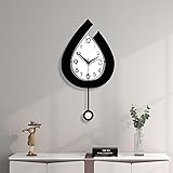 YIJIDECOR Decorative Wall Clock for Living Room