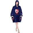NEWCOSPLAY Wearable Blanket Hoodie Plush Cozy Oversized Sweatshirt with Pocket for Adult