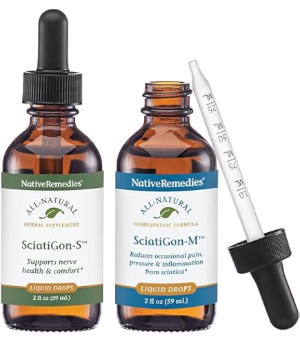 Amazon.com: NativeRemedies SciatiGon-S 2 Pack : Health & Household