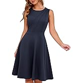 YIOYOLA Fit and Flare Cocktail Dress for Women Wedding Guest Business Work Semi Formal A Line Dresses 2025