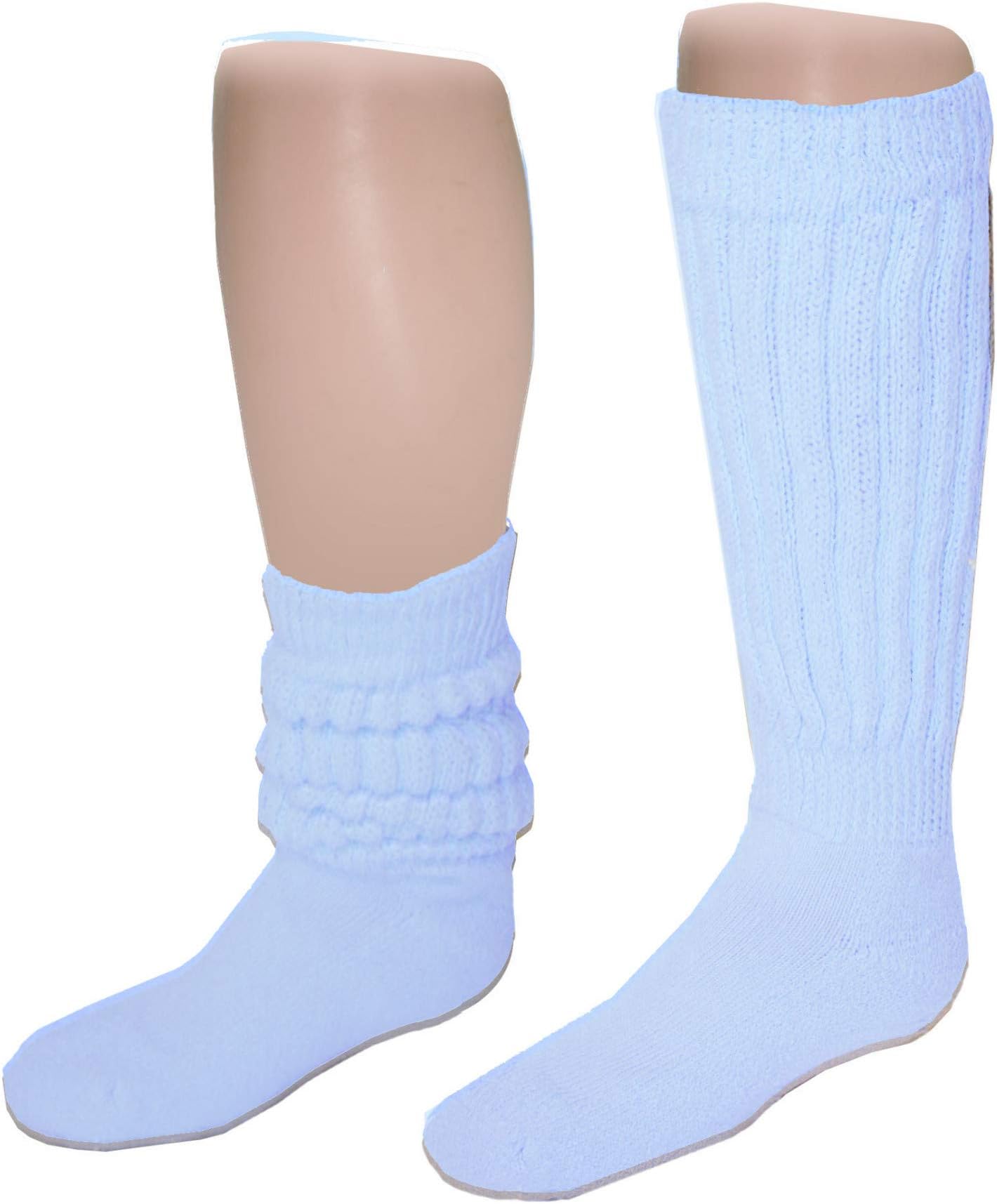 ElliesoxHeavy Slouch Sock Women's White Elliesox for Compo Clothing One Pair