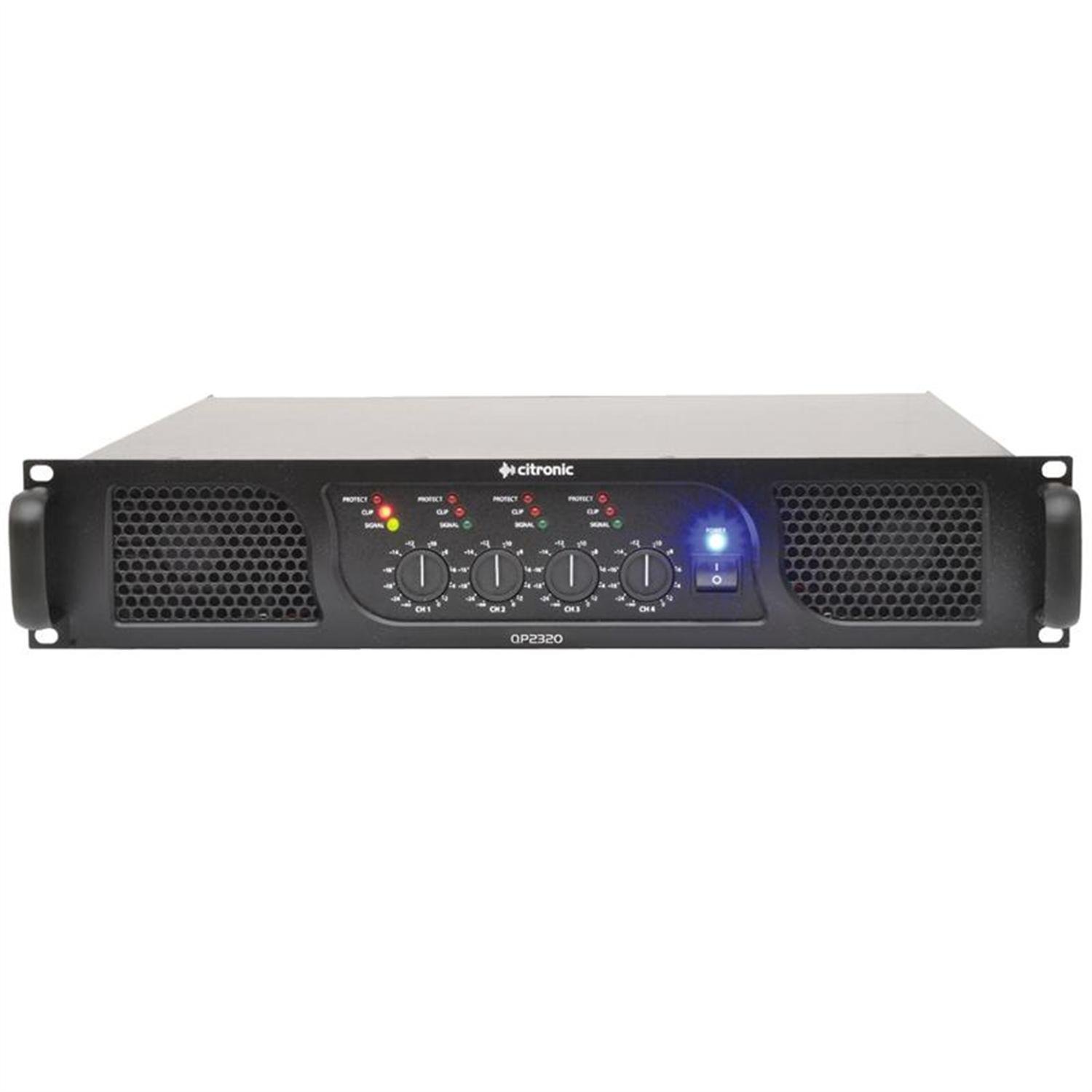 Citronic | Quad Power Amplifier | 4 x 580W, 172.243UK