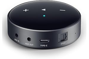WiiM Mini AirPlay 2 Wireless Audio Streamer, Multiroom Stereo, Preamplifier, Works with Alexa and Siri Voice Assistants, Stre