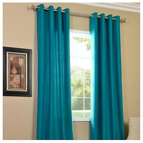 Buy Good Price Heavy Curtains For Door 7 Feet Plain 84 Inch X 48