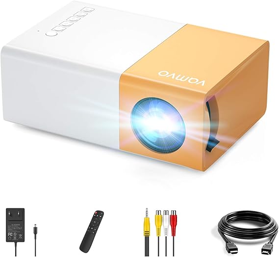 Mini Projector, Vamvo YG300 Pro Mini Projector Amazon.co.uk Electronics