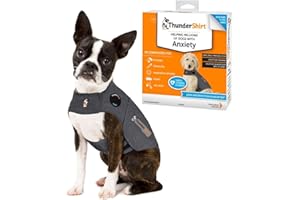 Thundershirt TH00114 Dog Anxiety Treatment Wrap, X-Small, Heather Grey