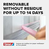 tesa UK Painter's Tape WALLPAPER 25 m x 25 mm Pink Masking Tape view 4