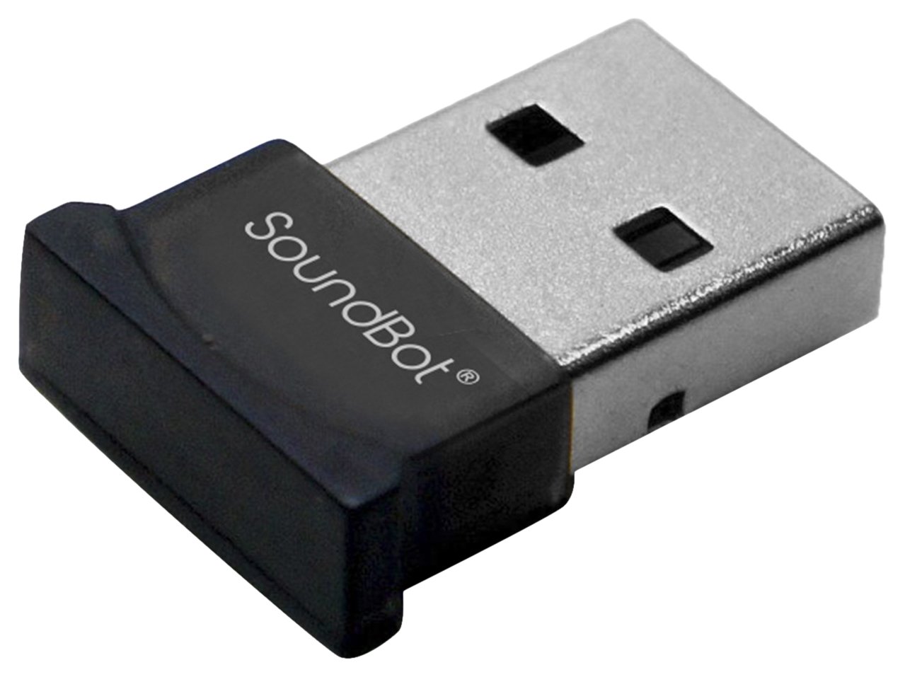 Soundbot SB342 Bluetooth 4.0 USB Adapter Universal Plug & Play Smart Ready Dongle Adapter w/ 3Mbps High Data Transfer Rate, 33' Wireless Range, Compatible w/Windows 10 WIN10 WIN8 WIN7 32/64 Bit
