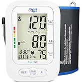 Physio Logic Essentia+ Clinically Accurate, Affordable Blood Pressure Monitor for Home Use, Easy 1-Touch Operation, Premium X