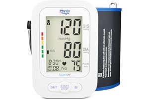 Physio Logic Essentia+ Clinically Accurate, Affordable Blood Pressure Monitor for Home Use, Easy 1-Touch Operation, Premium X