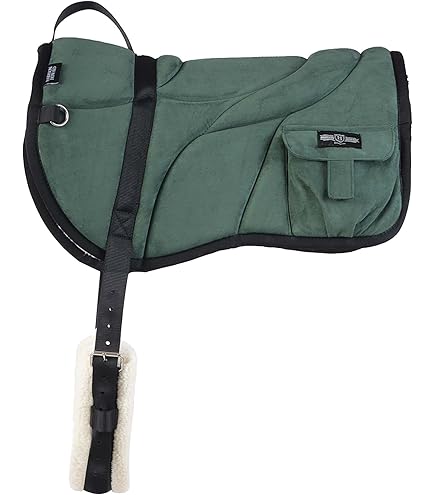 Coussin De Selle équestre Harrison Howard - Tapis Microsuède Pour Cheval - Protection Dos Nu