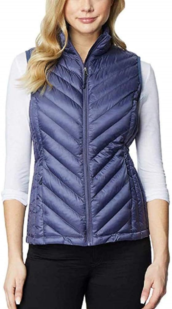 Womens Packable Vest (X-Small, Orion Blue)