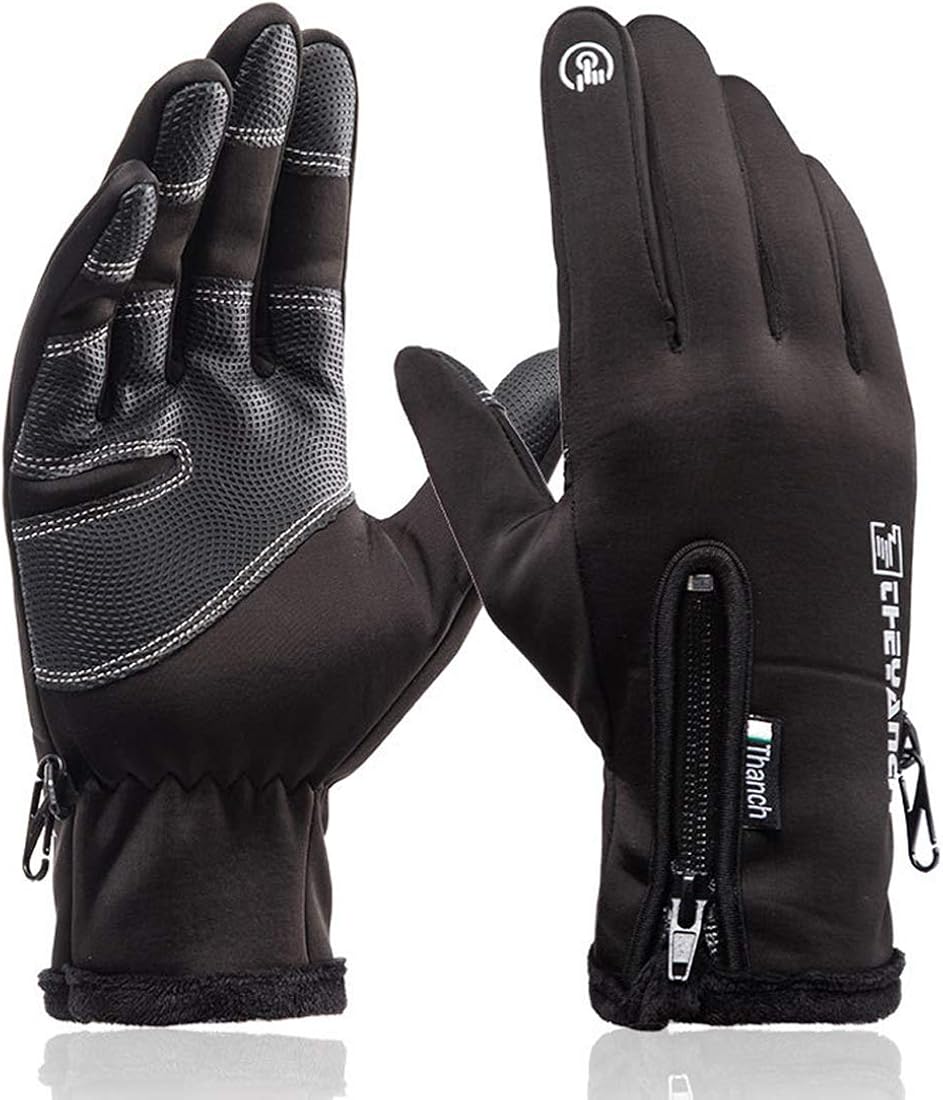 Winter Gloves Men Women Touchscreen Waterproof Running Gloves Cold