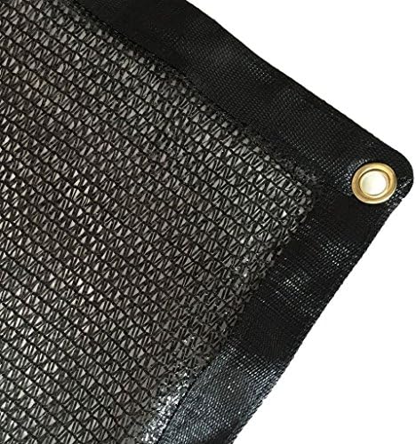 30% UV Shade Cloth Black Premium Mesh Shadecloth Sunblock Shade Panel 12ft x 24ft Top Quality