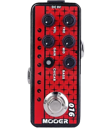 Amazon.com: MOOER Micro Preamp 005 Brown Sound 3 Digital Preamp