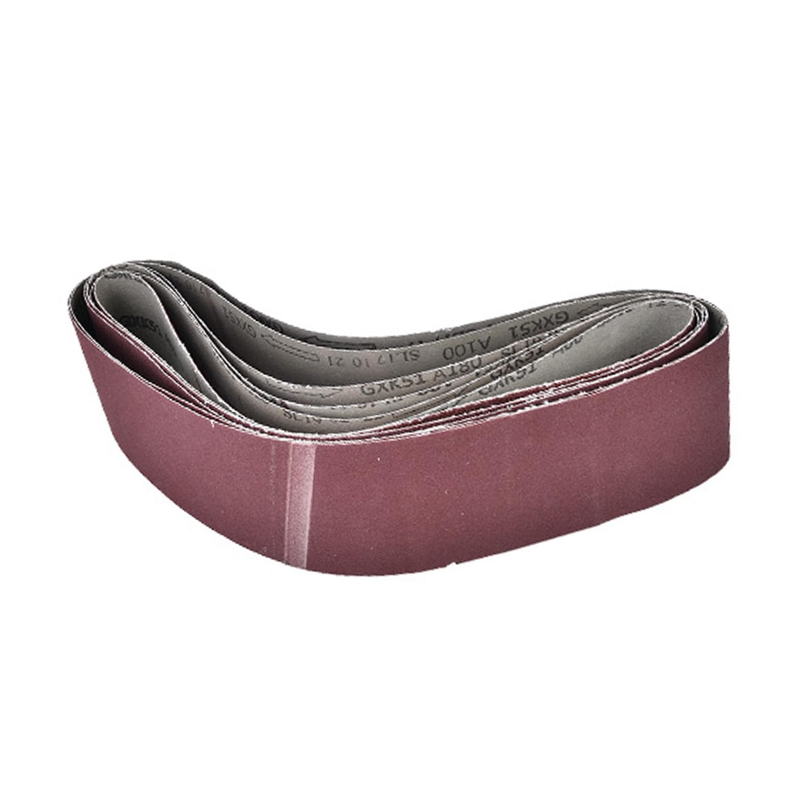 Hyuduo 6-Piece Sanding Belt Set 915x100mm Ceramic Aluminium Oxide Belts for Woodworking, Metal Polishing, Furniture Refinishing (60/80/100/120/150/180 Grit)