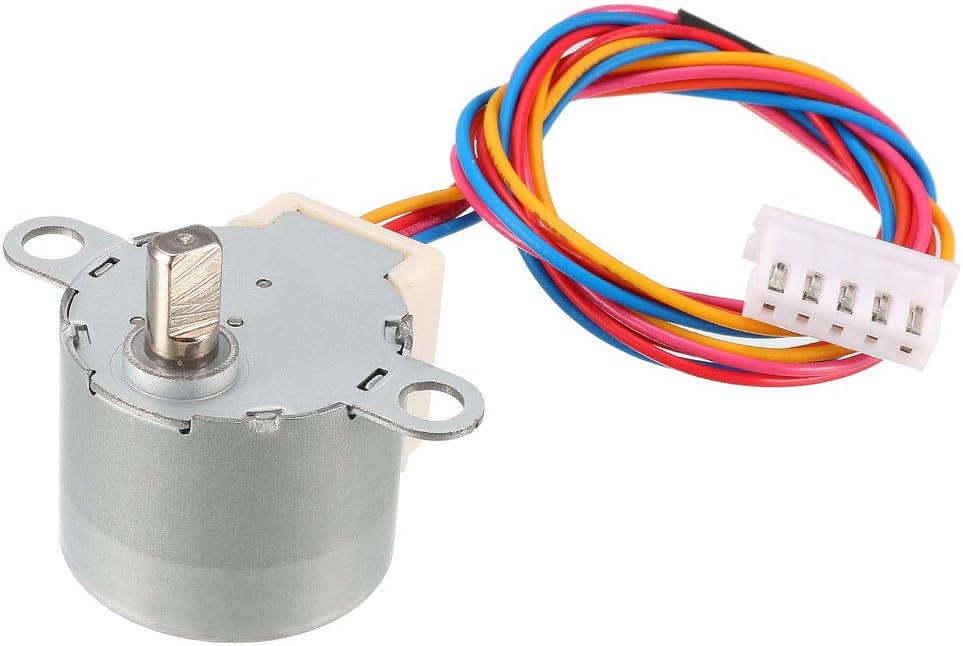 uxcell 24BYJ48 DC 12V Reduction Stepper Motor Micro Reducer Stepping Motor 4-Phase 5-Wire - - 