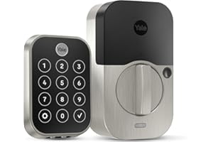 Yale Assure Lock 2 Touch (New) - Fingerprint Key-Free Door Lock in Black Suede - Unlock with Your Code or Your Fingerprint - YRD450-F-BLE-BSP - No Wi-Fi