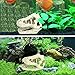 Mrli Pet Fish Tank Decorative Aquarium Decorations Reptile Hide Turtle Basking Platform Emulational Dinosaur Skelecton Head Bone Skull Resin Ornament (Dinosaur Skull)