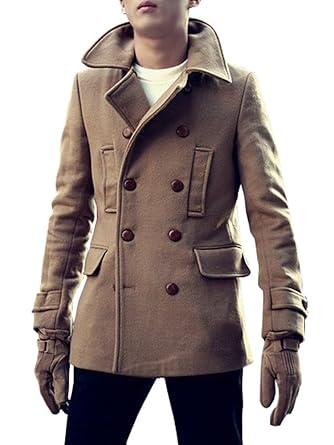 Amazon ネルロッソ Nerlosso ピーコート Pコート メンズ コート