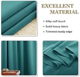 PONY DANCE Blackout Curtain Turquoise Green 132x210 cm Insulated 1 Piece view 8