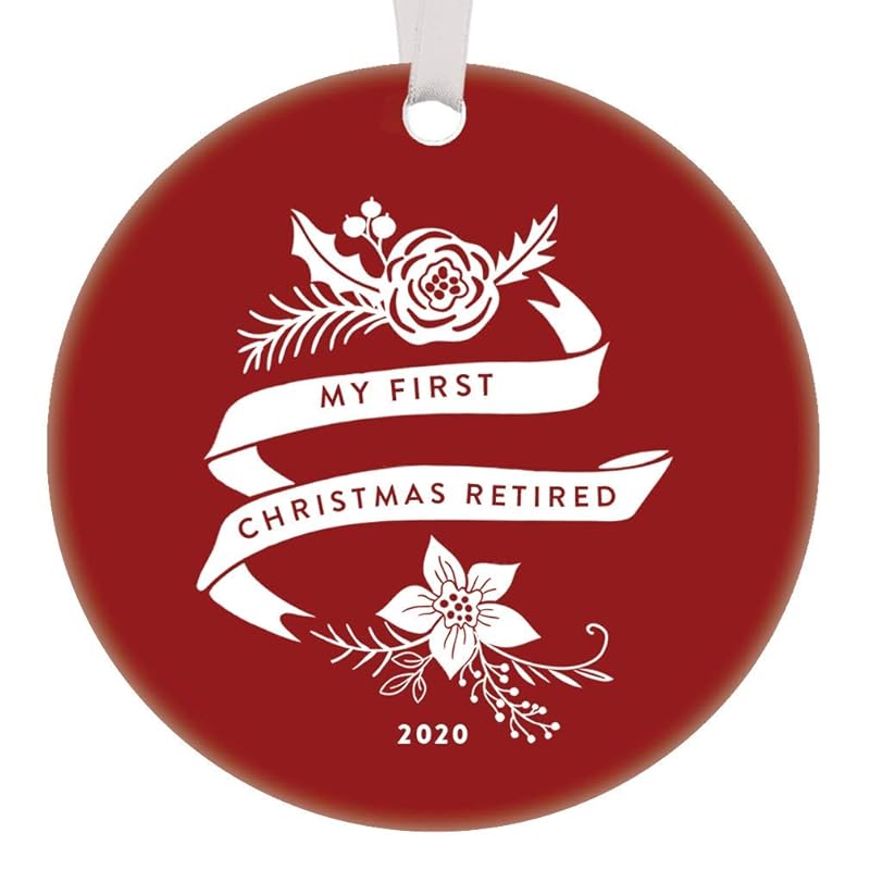 My First Christmas Retired Ornament 2020 for Retirement