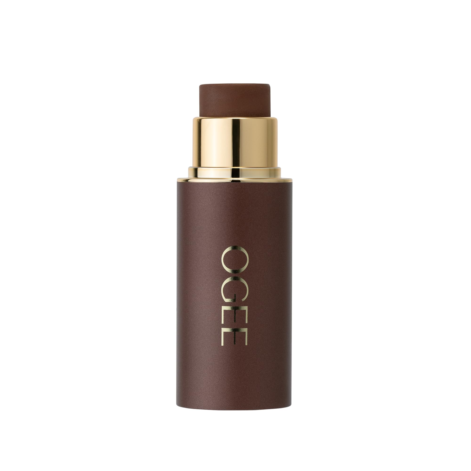 Ogee Sculpted Face Stick - Certified Organic Bronzer Stick (Copper) | Radiant Cocoa, Certified Organic Bronzer Stick & Contou