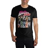 Bioworld JoJo's Bizarre Adventure Stardust Crusaders Joestar Group Black Short-Sleeve T-Shirt