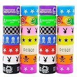 Vape Bands - 100 Pieces Silicone Anti Skid Vape Rings Rubber Bands for Mechanical Mods RDA RBA Tank -18mm DIY Cover Vape Bands