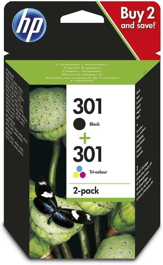 HP Nr. 301 Multipack 4-farbig (N9J72AE)