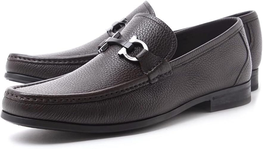 Amazon Salvatore Ferragamo サルヴァトーレフェラガモ ビット ローファー モカシン シューズ Grandioso グランディオソ ワイズ Eee メンズ 並行輸入品 Salvatore Ferragamo ローファー スリッポン