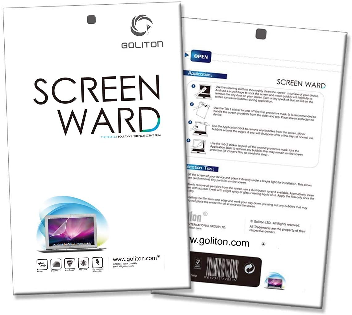 Goliton 15.6" Anti Blue Light Filter Anti Radiation Screen Protector for 16:9 15.6 Inch Laptop Notebook Screen (345 mm x 194 mm / 13.59 Inch x 7.65 Inch)