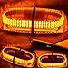 WoneNice Amber Vehicle Car Truck Emergency Hazard Warning 240 LED Mini Bar Strobe Flash Light
