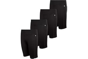 dELiA*s Girls Bike Shorts - 4 Pack Athletic Compression High Waisted Biker Shorts for Girls for Dance Yoga Gymnastics (7-16)