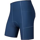 Kids Padded Bike Shorts Boys Girls Biking Shorts with Pockets 3D Padding Cycling Shorts for Boys
