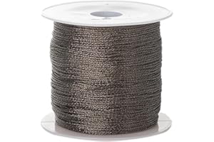 Crochet Knitting Yarn 1PCS 0.2mmX100m/0.4mmX50m Nylon Cord Rope Beading for DIY Bracelets Necklaces Braided String Jewelry Se