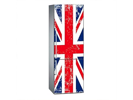 Vinilo Frigorífico Bandera Reino Unido 185x70cm | Varias Medidas ...