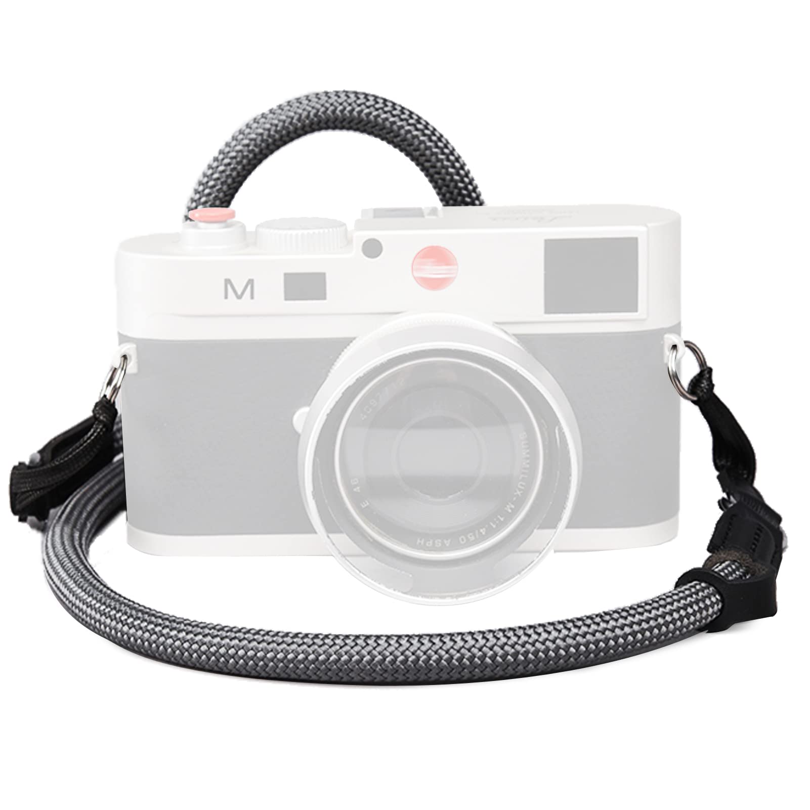 VKO Camera Strap,Quick Release Neck Strap Lanyard for SLR DSLR Mirrorless Shoulder Strap 120cm Grey