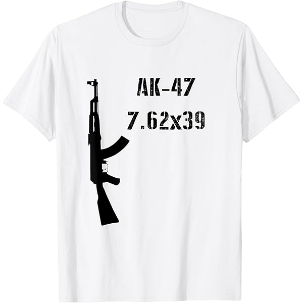トップス AKM LUXE163 NEW UNDER SHIRTS AKM PRINT Amazon.com: AK-47 7.62x39mm Kalashnikov Rifle AK47 AK-74 AK74 AKM