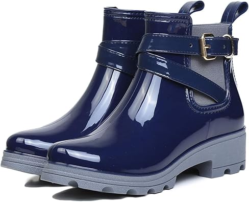 amazon women's ankle rain boots